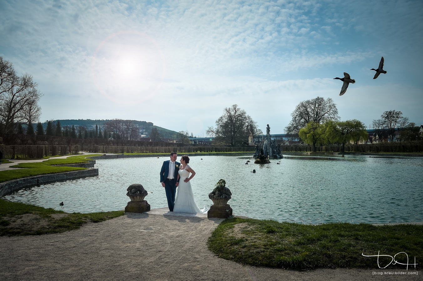 Traumhafte Hochzeitsbilder in traumhafter Umgebung! Euer Hochzeitsfotograf im Rokokogarten.