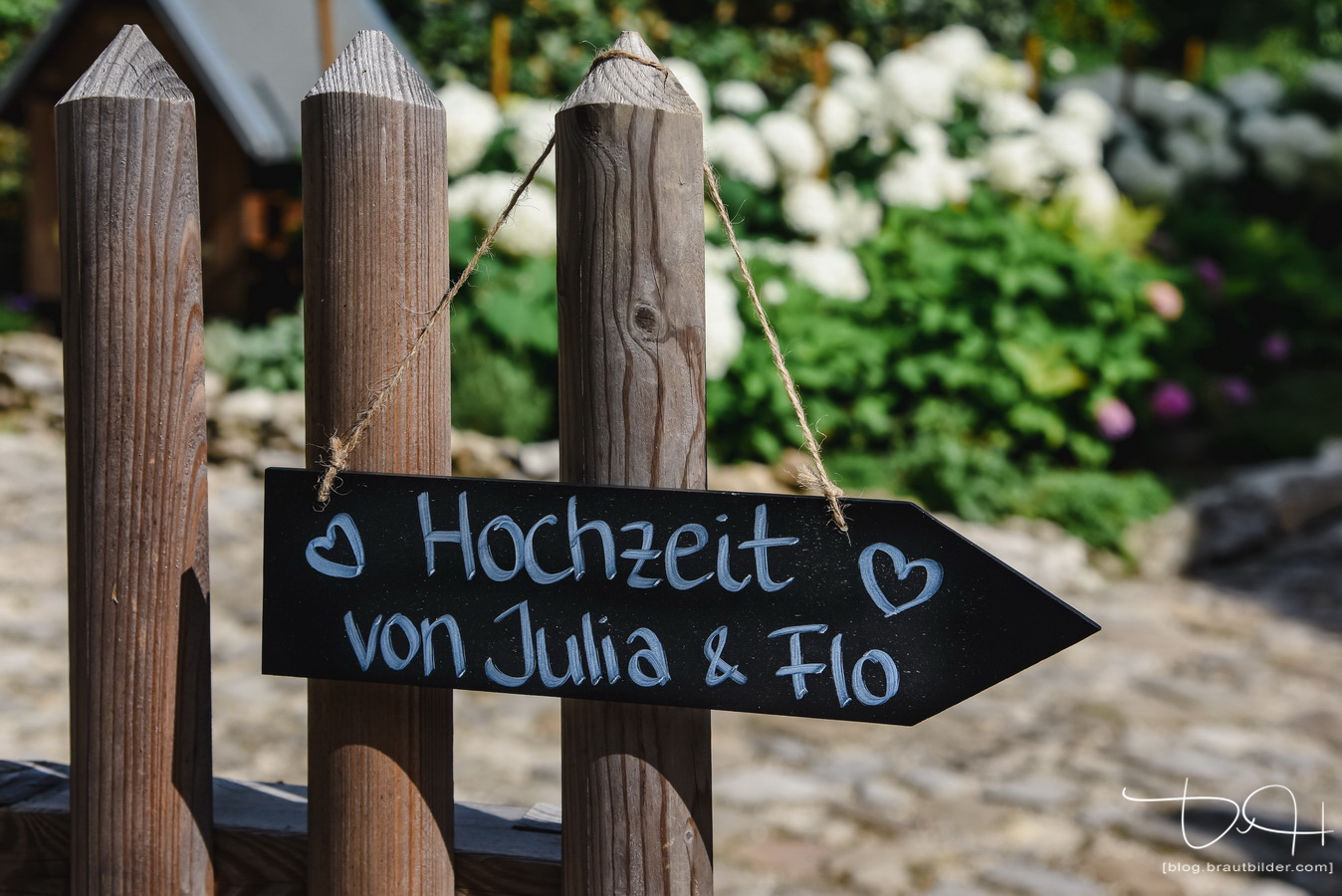 Der Hochzeitsfotograf im Laeidlhuf bei Hersbruck.