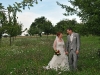 Die Brautbilder enstanden um das Walberla in der Abendsonne.