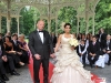 Hochzeit von Irina & Mario fand im Pavillion des Stadtparks Schwabach statt.