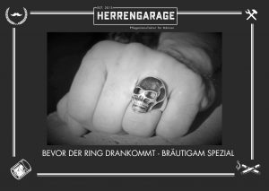 Herrengarage Braeutigam Spezial - Post der Hochzeitsfotograf - blog.brautbilder