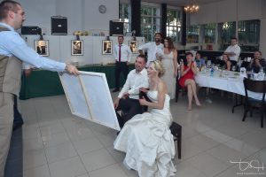 Spiele auf der Hochzeit, fotografiert der Hochzeits Fotograf!