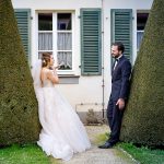 Traumhaftes Brautshooting mit dem Hochzeitsfotografen in der Orangerie Ansbach.