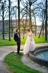 Lust auf traumhafte und moderne Brautbilder? Euer Hochzeitsfotograf fotografiert in der Orangerie Ansbach!