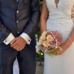 Braut und Braeutigam fotografiert vom Hochzeitsfotografen in Zuerich, Schweiz